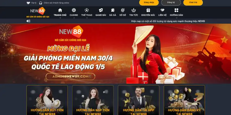 Trải nghiệm cổng game New88 - Cảm xúc không giới hạn 